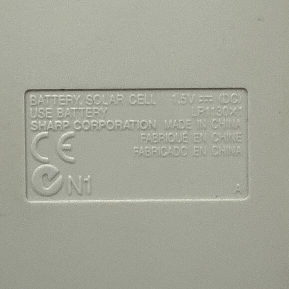 Sharp EL-377M 10-Digit Dual Power Calculator Pocket-Sized Business Office - Picture 5 of 5